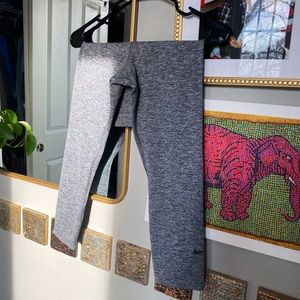 Nike cropped grey leggings, size S